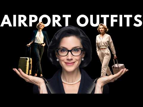 Airport Travel Outfits For Women Over 50