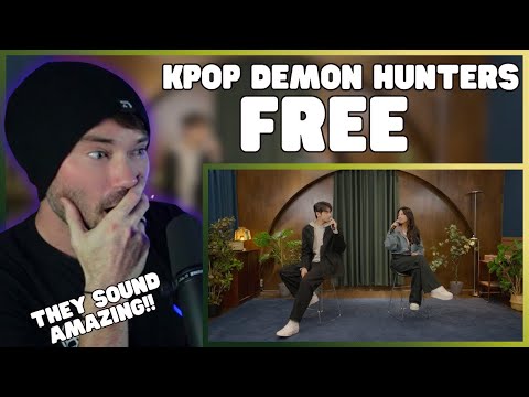 Metal Vocalist Reacts - "Free" | KPop Demon Hunters Arden Cho and Cha Eun-woo Live Performance