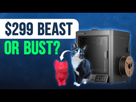 Elegoo Centauri Carbon Review – Best Beginner 3D Printer Under $300?