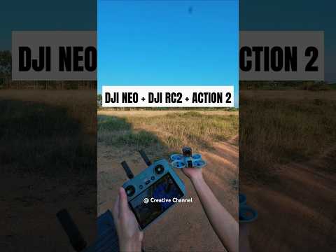DJI NEO + Dji RC 2 vs Dji action 2 #dji #djineo #djiaction2 #djirc2
