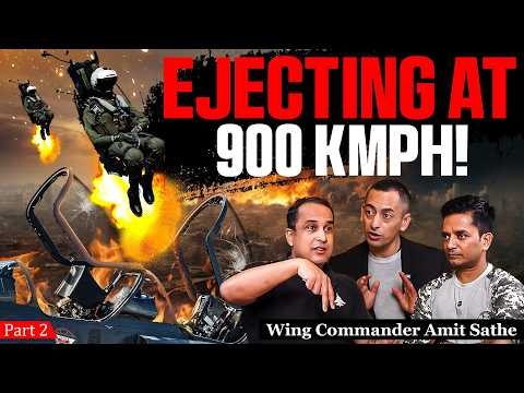 Episode 2: Life of an Indian Fighter Pilot, 900 km/hr Dogfights, Bombs & Bravery | Wg Cdr Amit Sathe