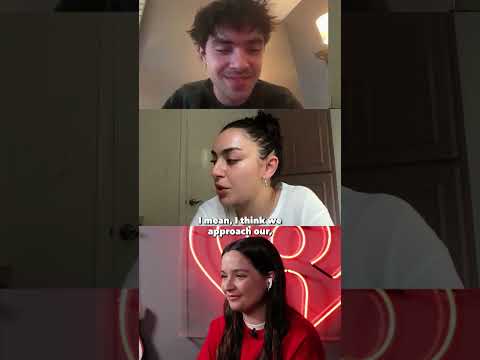 Charli xcx & Aidan Zamiri talk about why they often reference each other as “Creative Soulmates”!🥹💌