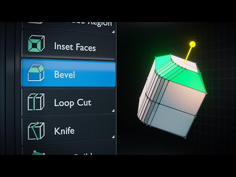 BLENDER BASICS 14 - Bevel and Edge Loops