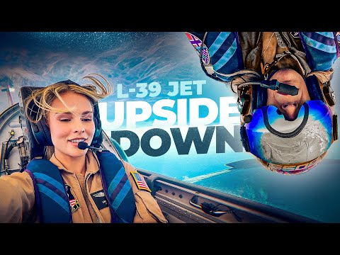 How to fly a military jet | Inverted flight, rolls and a canyon run