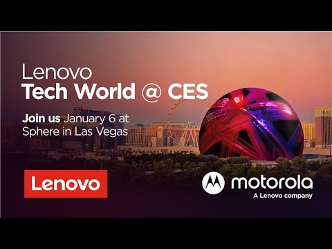 Lenovo Tech World @ CES 2026 | Live from Sphere