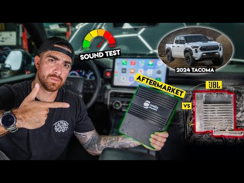JBL Sucks? We Upgraded Our 2024 Tacoma Sound System (Before & After Test)