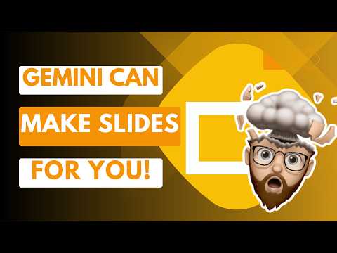 Gemini Can NOW Create Google Slides! (Full Walkthrough)