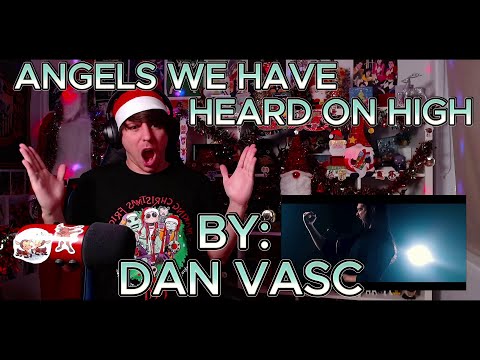 WHOLE NEW MEANING TO ROCK OPERA!!!!!!!! Blind reaction to Dan Vasc - Angels We Have Heard On High