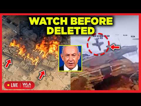 LIVE! Israel 'MASSACRED'? Hezbollah 'WIPES OUT' 100 Israeli Tanks Worth $600M In Worst Attack?