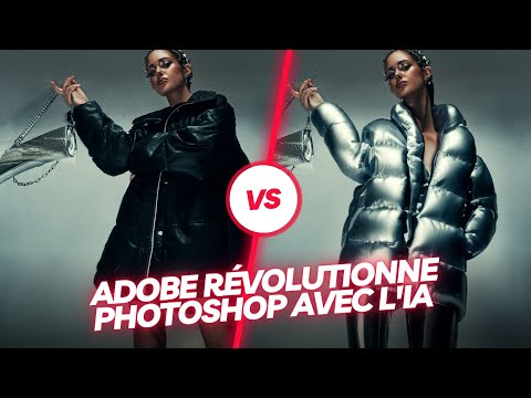IA dans PHOTOSHOP: la RÉVOLUTION de la PHOTOGRAPHIE avec ADOBE FIREFLY (outil remplissage génératif)
