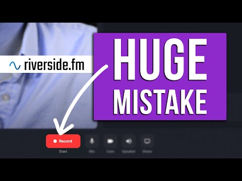 SEE DESCRIPTION FIRST - Optimize Riverside.fm for Remote Podcasting - Tips & Tricks