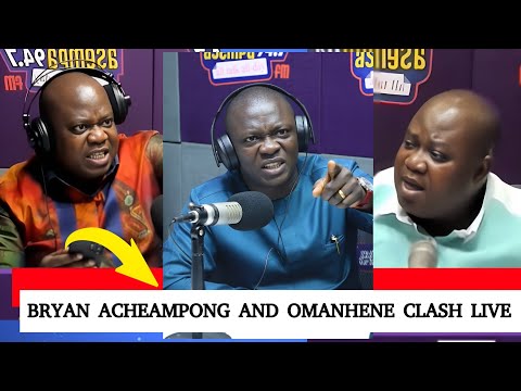BRYAN ACHEAMPONG CLASHES WITH OMANHENE & COCOBOD BOSS LIVE ON AIR!