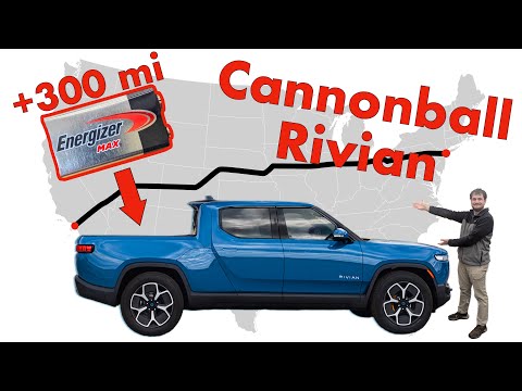 Can a Heavily Modified Rivian Take the EV Cannonball Record?