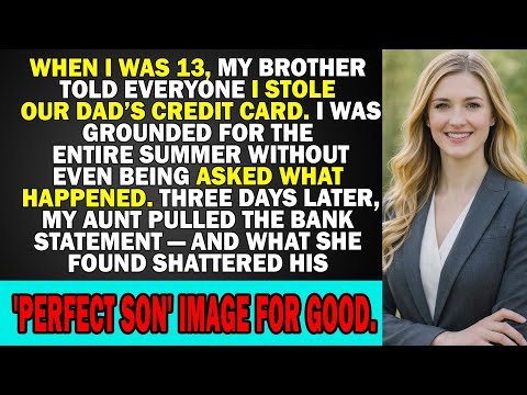 When I Was 13, My Sister Told Everyone I Stole Our Dad’s Credit Card…