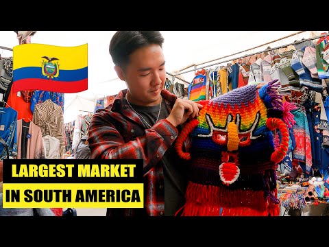 Exploring The LARGEST Indigenous Market in Otavalo, Ecuador - What to Buy, Do, and See?