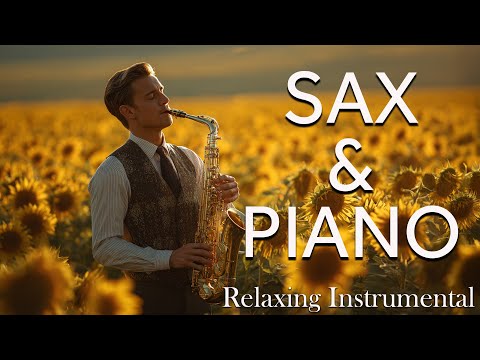 Dream In Gold - Piano & Sax | Emotional Instrumental Chill Music | Relax, Study & Sleep