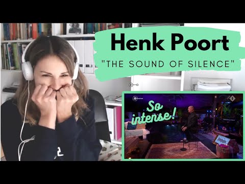 REACTING to Henk Poort "The Sound of Silence" Live