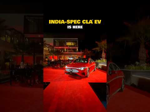 Mercedes-Benz has brought back the CLA to India for 2026, and it’s now electric!