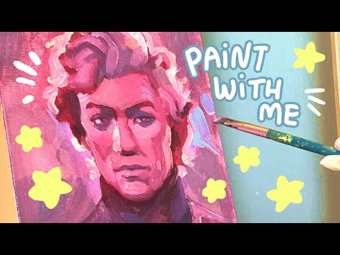 getting over fear, self doubt, and perfectionism with art ✿ oil paint with me!
