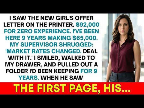 My Supervisor Gave Fresh Graduates 40% More Than My 9 Years Earned - Then I Opened My Drawer