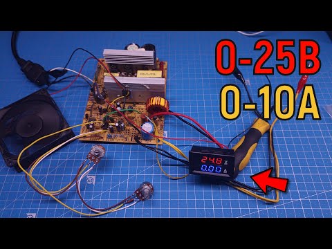 Сделает каждый! Переделка компьютерного блока ATX в лабораторный блок питания. Переделка блока АТХ