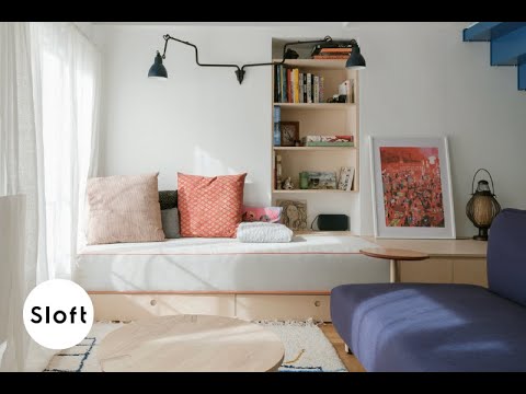 58sqm/624sqft under the roofs of Paris