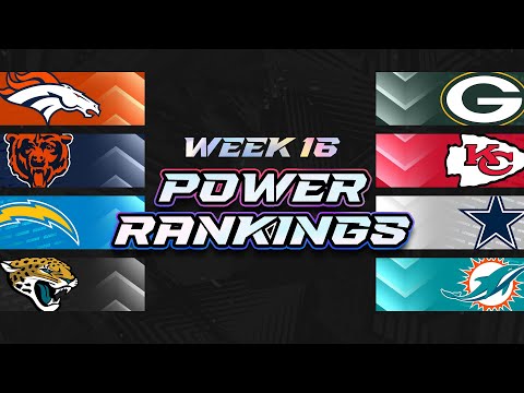 NFL Week 16 Power Rankings