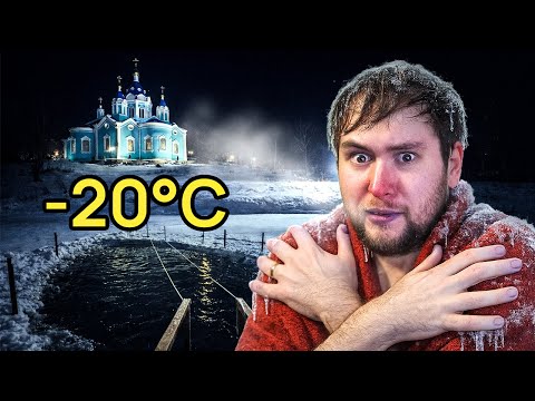 I Jumped Into a Frozen River in Russia 🥶🇷🇺