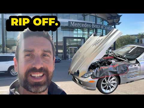 The SLR Isn’t the Problem—Mercedes Dealerships Are...Shocking SLR Alternator Estimate.