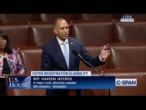 Leader Jeffries Floor Speech on Extreme MAGA Republican Voter Suppression Bill