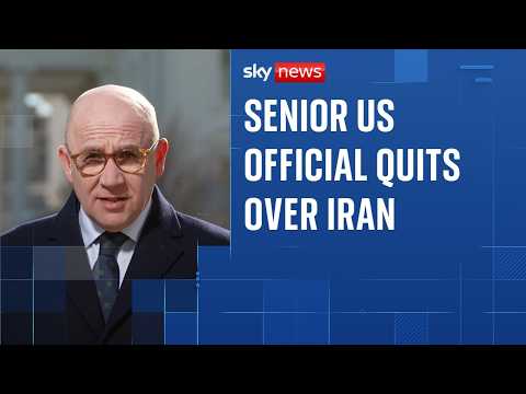 Trump's senior counterterrorism official quits over Iran war blaming 'pressure from Israel'