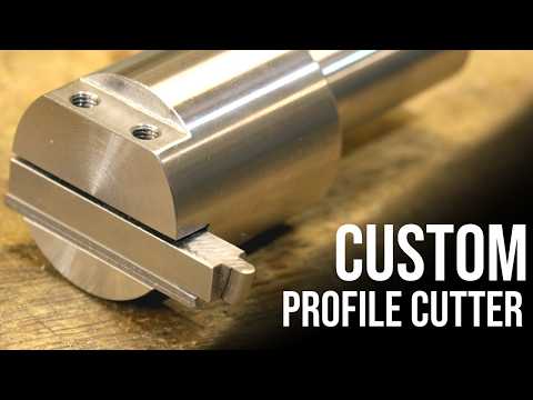 Making A Custom Profile Cutter For The Milling Machine