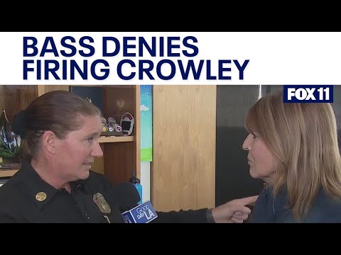 Mayor Bass denies reports she fired LAFD fire chief following meeting