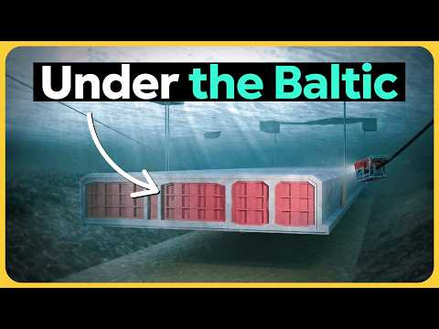 How the World’s Largest Underwater Tunnel Is Being Built