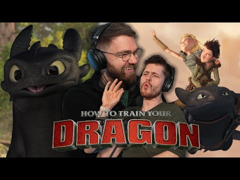 How to Train Your Dragon (2010) is an animated MASTERPIECE | First Time Watching