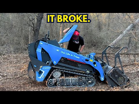 How Did I Break My Mini Skid Steer? Replacing The V1000 Auxiliary Pump