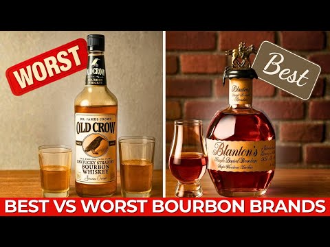 15 Famous Bourbon Brands Ranked Worst to Best!