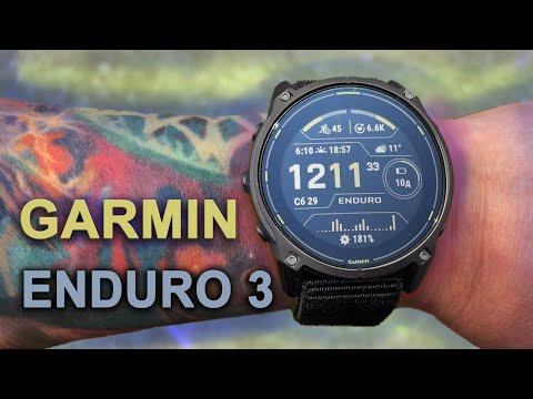 Garmin Enduro 3 || полный обзор || сравнение с Fenix 8