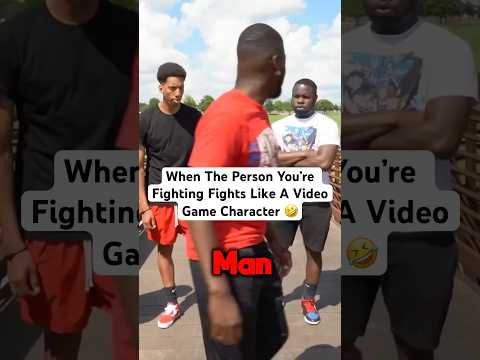 If anybody pulls out video game moves in a fight, leave them alone 😂 #shorts #videogames #funny