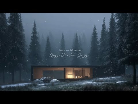 [Playlist] 느긋하게 흐르는 겨울 재즈 | Soft Winter Jazz for a Quiet Forest Night