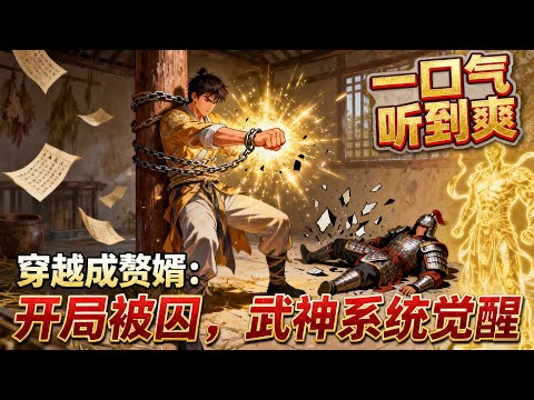 【完结】《穿越成贅婿：開局被囚，武神系統覺醒》被綁進柴房當替罪羊，我覺醒神級體質一拳打爆護衛，休妻跑路後一路殺上武道巔峯，讓所有仇人都後悔莫及！ #漫畫解說 #玄幻
