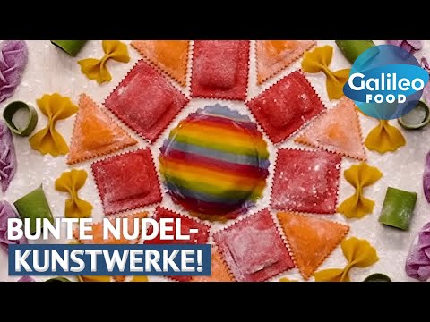 Kunstwerk oder NUDEL?! Pasta-Tuning weil das Auge mitisst! | Galileo Food