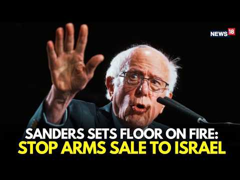 Bernie Sanders Sets Senate Floor on Fire | 'STOP Israel Arms Sales' | Congress Divided | News LIVE