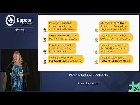 Perspectives on Contracts for C++ - Lisa Lippincott - CppCon 2024