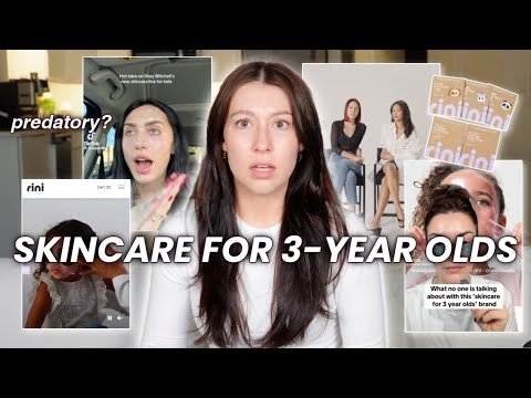 Exposing The Skincare Brand for 3-Year Olds?! Child Influencers & Sephora Kids