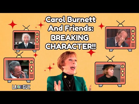 Carol Burnett on Breaking Character | Funniest Moments from The Carol Burnett Show