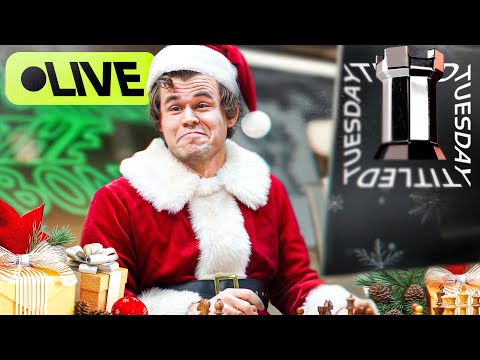 Magnus Carlsen Plays Titled Tuesday Dec 23, 2025