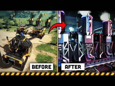 REPLACING my Starter "Factory" with PERFECTION - Satisfactory Update 8!