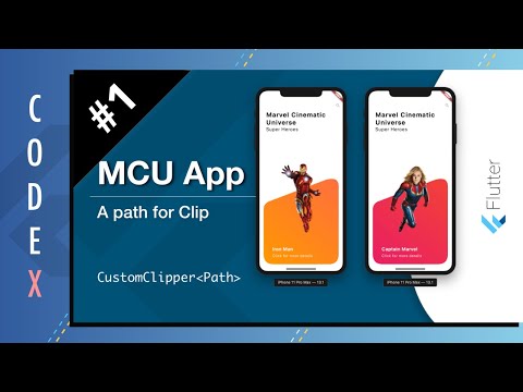 Flutter Custom Path Tutorial || Part 1 (A Path for Clip)