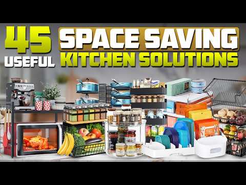 45 Useful Space Saving Solutions for Small Kitchens on Amazon in 2026